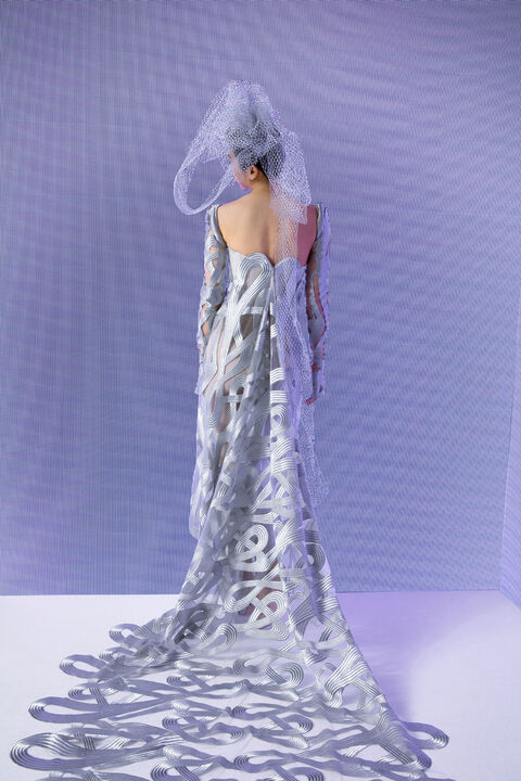 Interstellar Bridal Dress