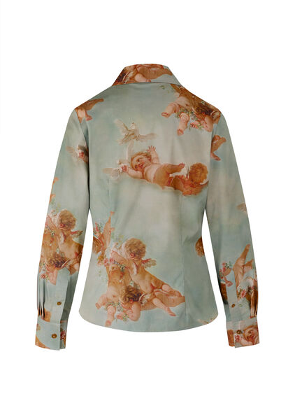 Spring Cherubs Violin シャツ