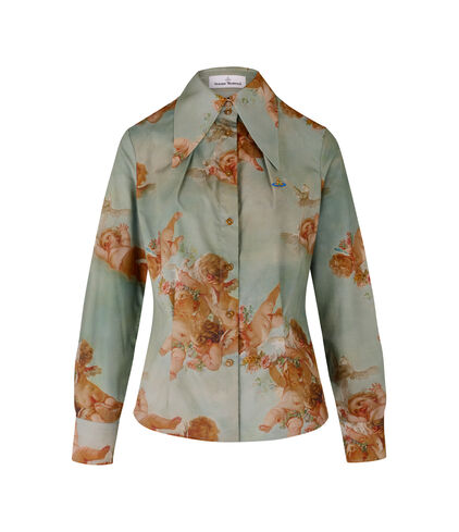 Spring Cherubs Violin シャツ