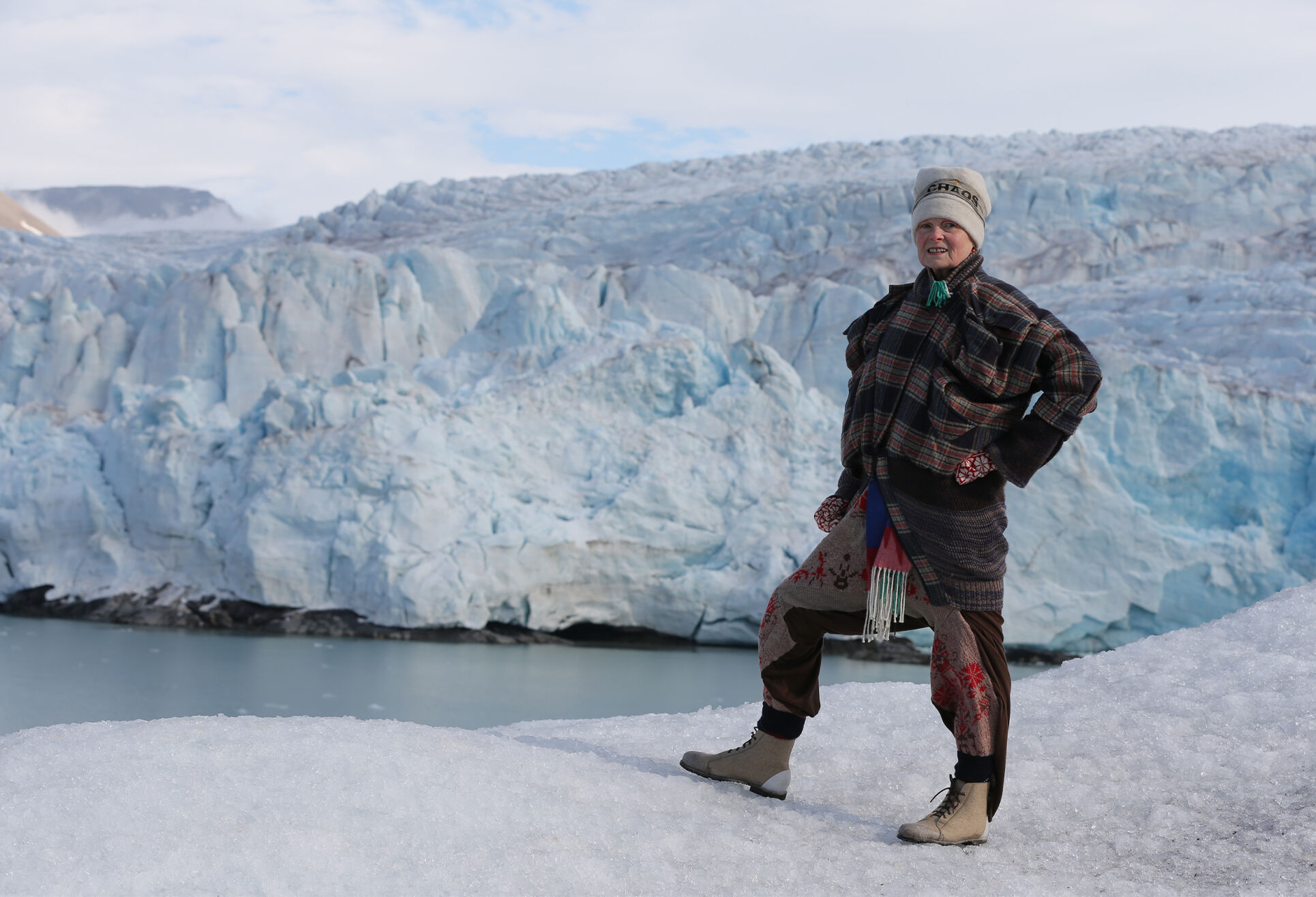 Vivienne Westwood 長傘 SAVE ARCTIC ウエストウッド・ワールド「Save The Arctic（北極を保護区に