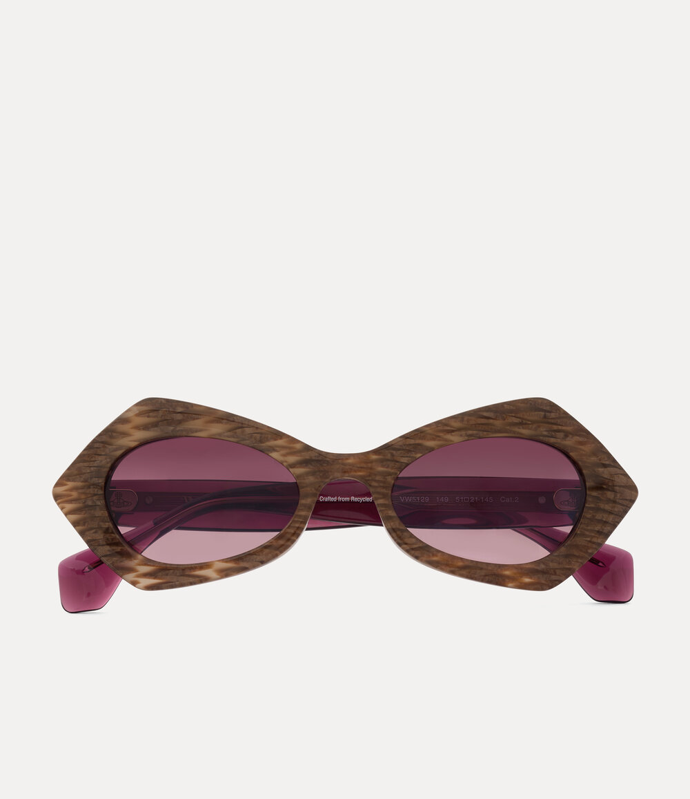 Vivienne Westwood Milano Sunglasses in Marble