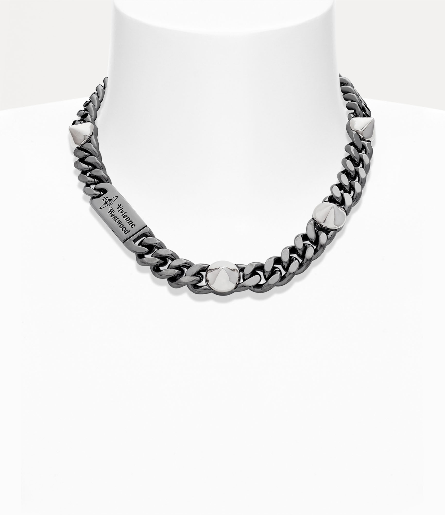 Vivienne Westwood Giant Skeleton Necklace in Metallic | Lyst