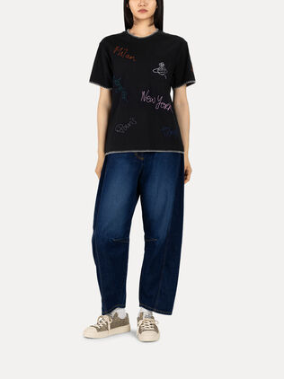 Little Cities Star Emb Relax Tee