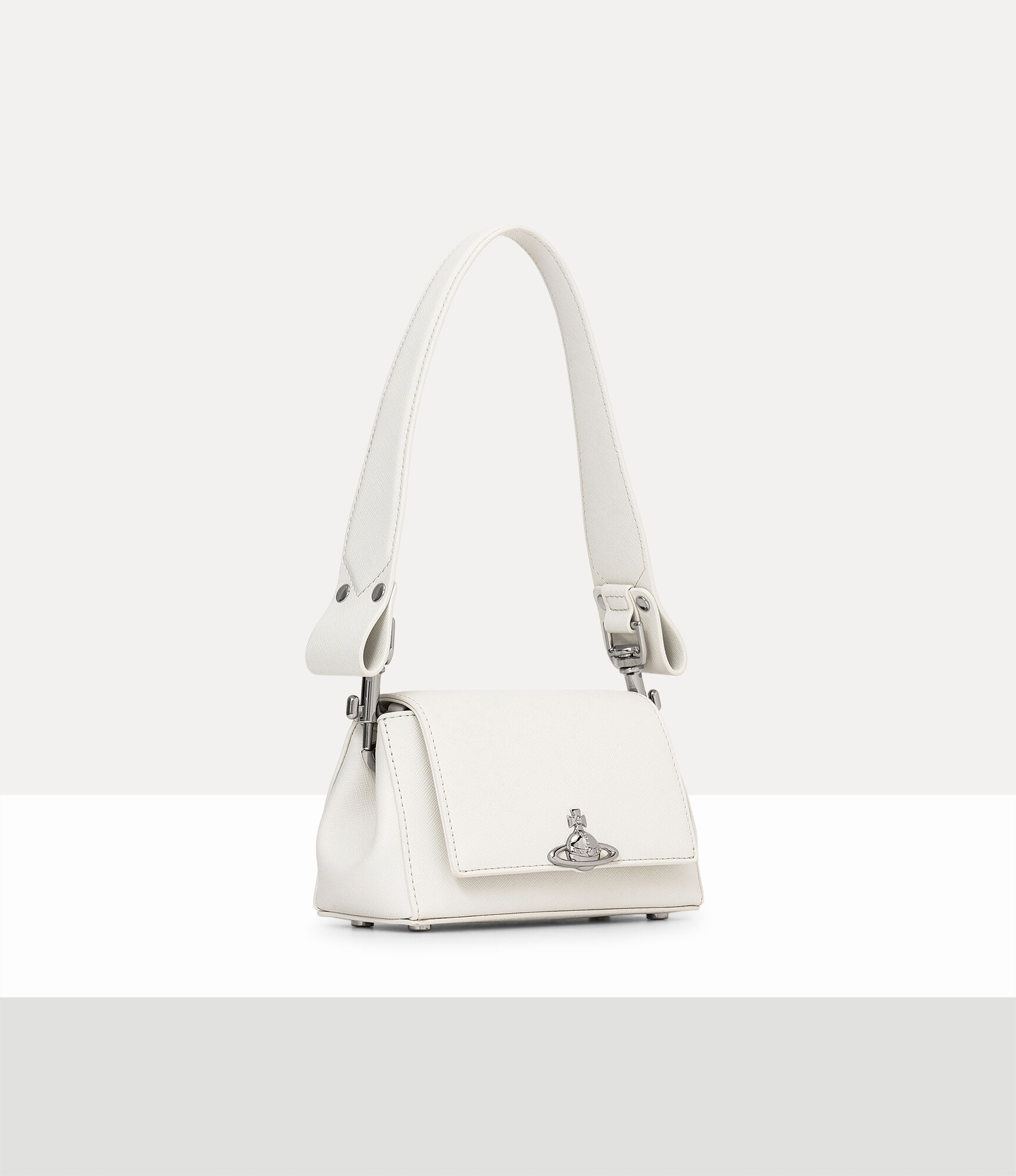 Hazel Small Handbag in OFF-WHITE | Vivienne Westwood®