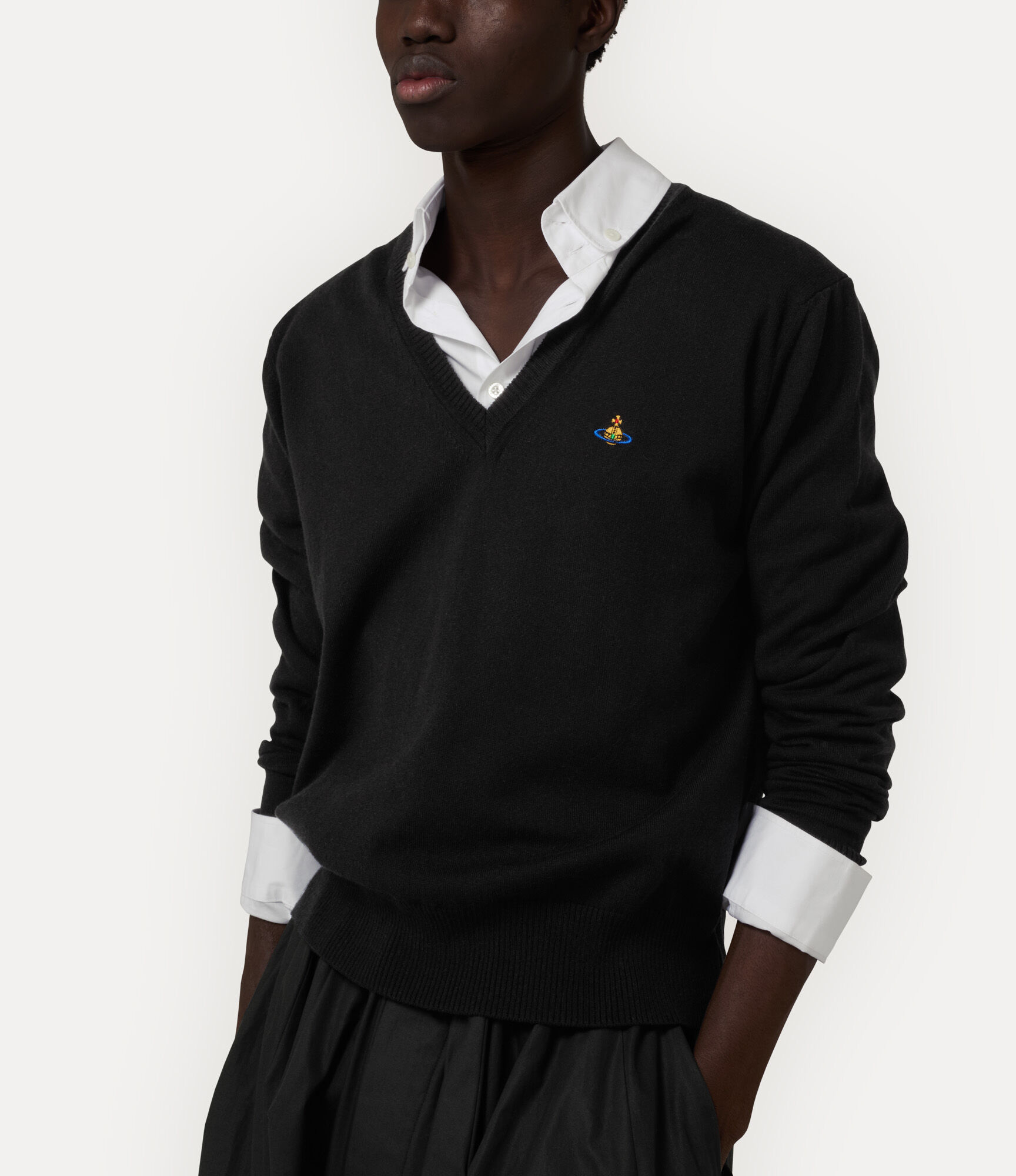 Mark V-neck Jumper  large image number 4