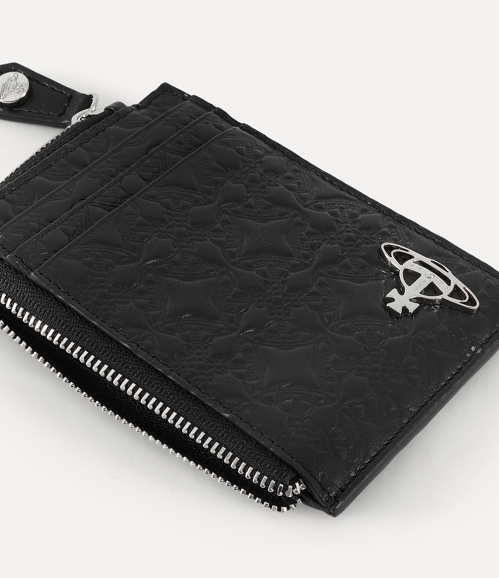 小物 vivienne westwood zip card wallet Vivienne Westwood Zip Card Holder | Black | FARFETCH