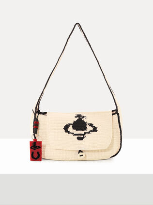 Lucky Halfmoon Crochet Bag