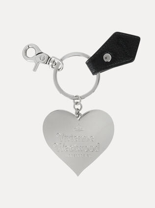 Mirror Heart Orb Keyring