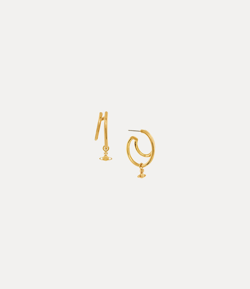 Vivienne Westwood Ronda Earrings in Gold