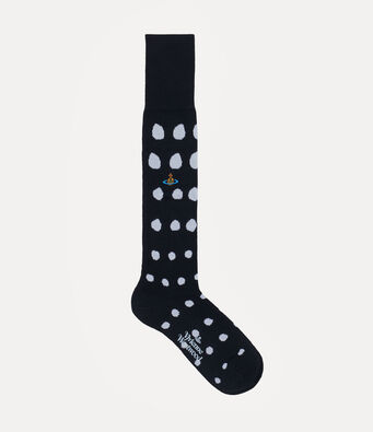 Dots high sock