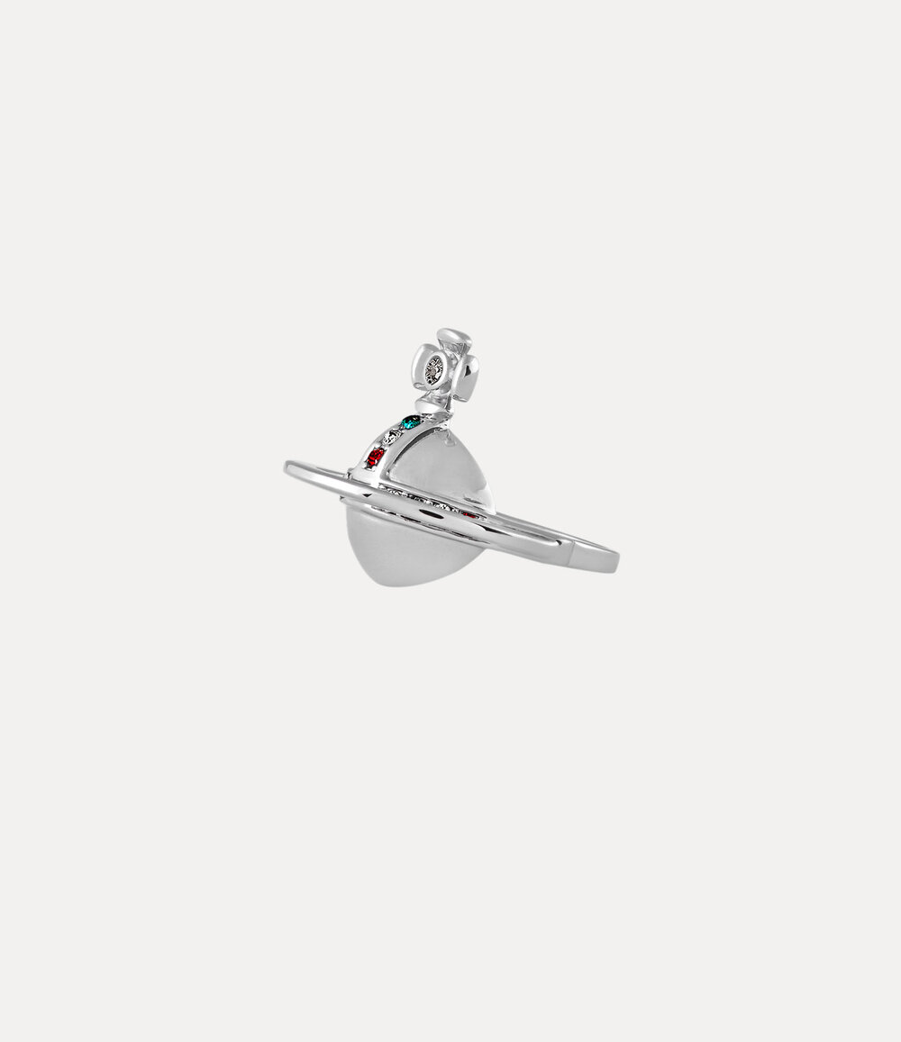 Vivienne Westwood Solid Orb Ring in Silver