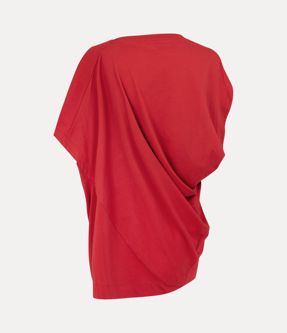 Vivienne Westwood Oversized Hebo Top in Red, view 3