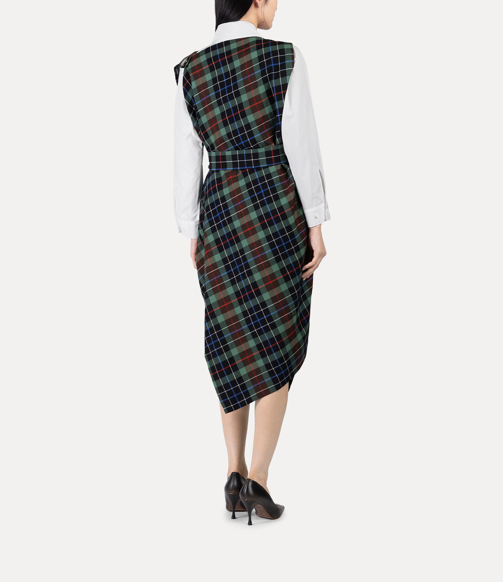 Tartan Check Rectangle Jumper Dress  large image number 3