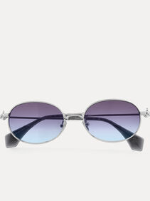 Hardware Orb Oval Sunglasses