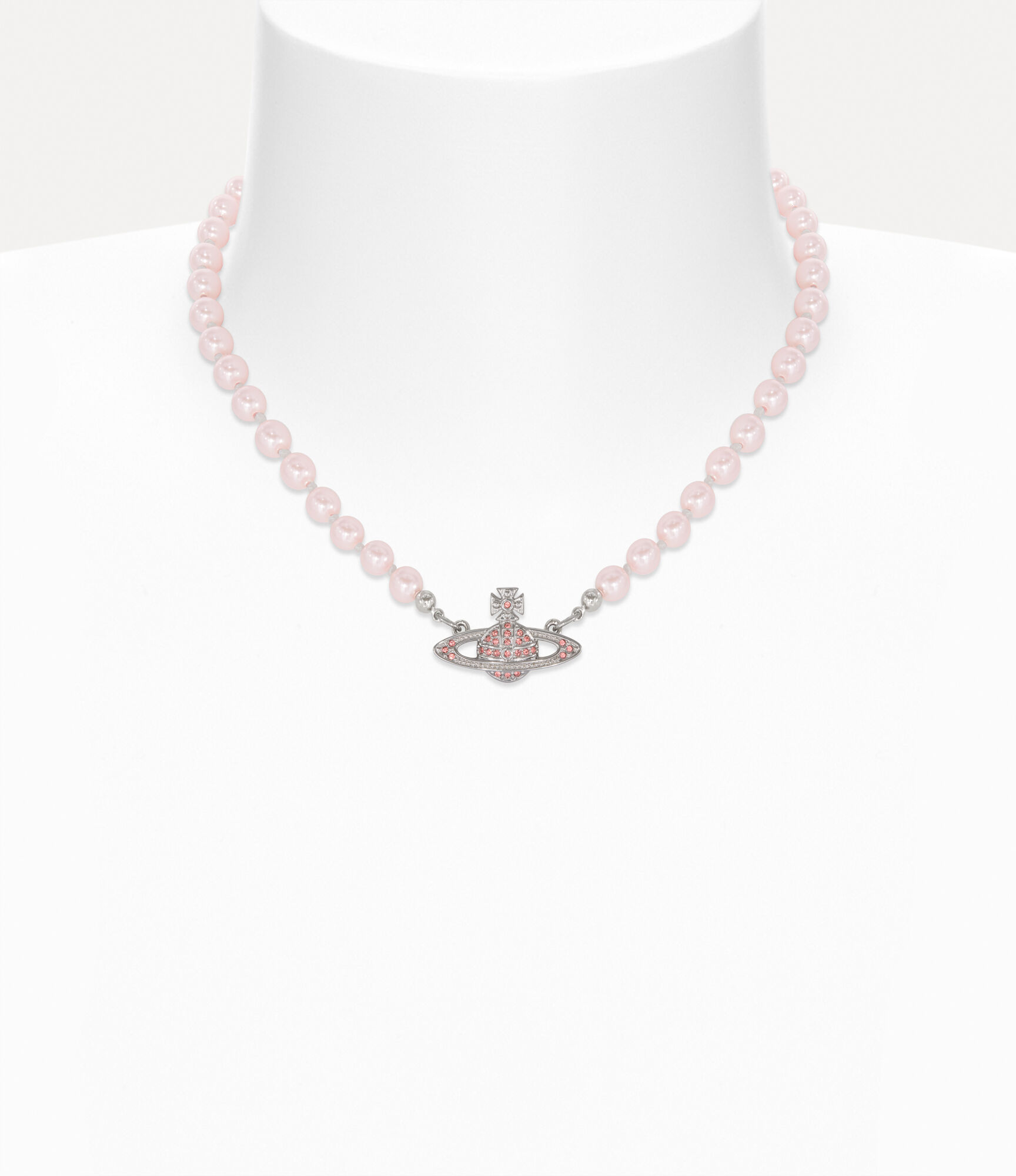 Mini Bas Relief Pearl Choker