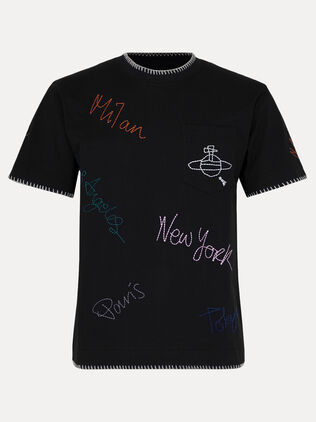 Little Cities Star Emb Relax Tee