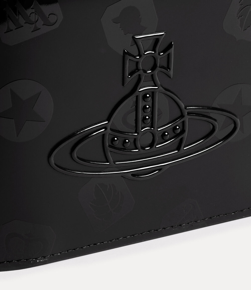 Vivienne Westwood Bifold Wallet in Black, view 3