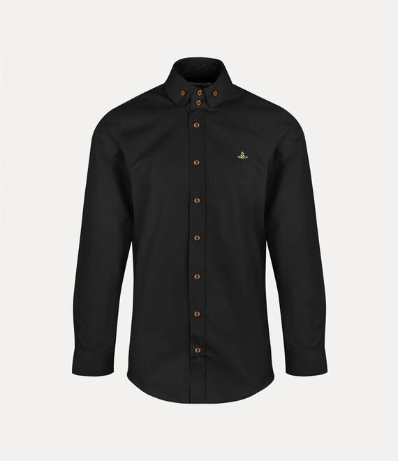 vivienne westwood dress shirt Vivienne Westwood Black Two Button Krall Shirt