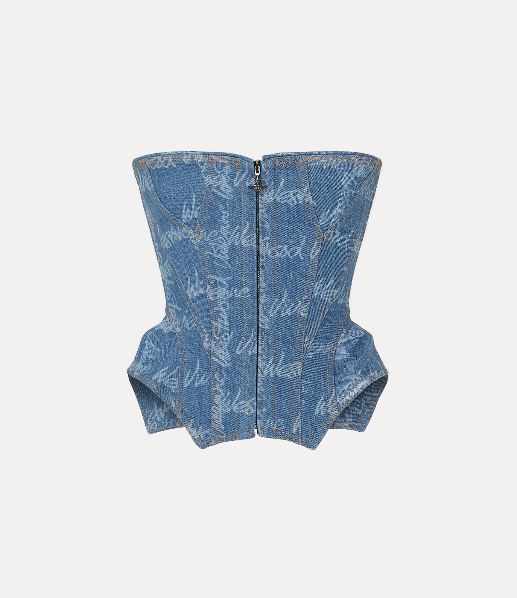 Denim Cobrax Corset  large image number 2