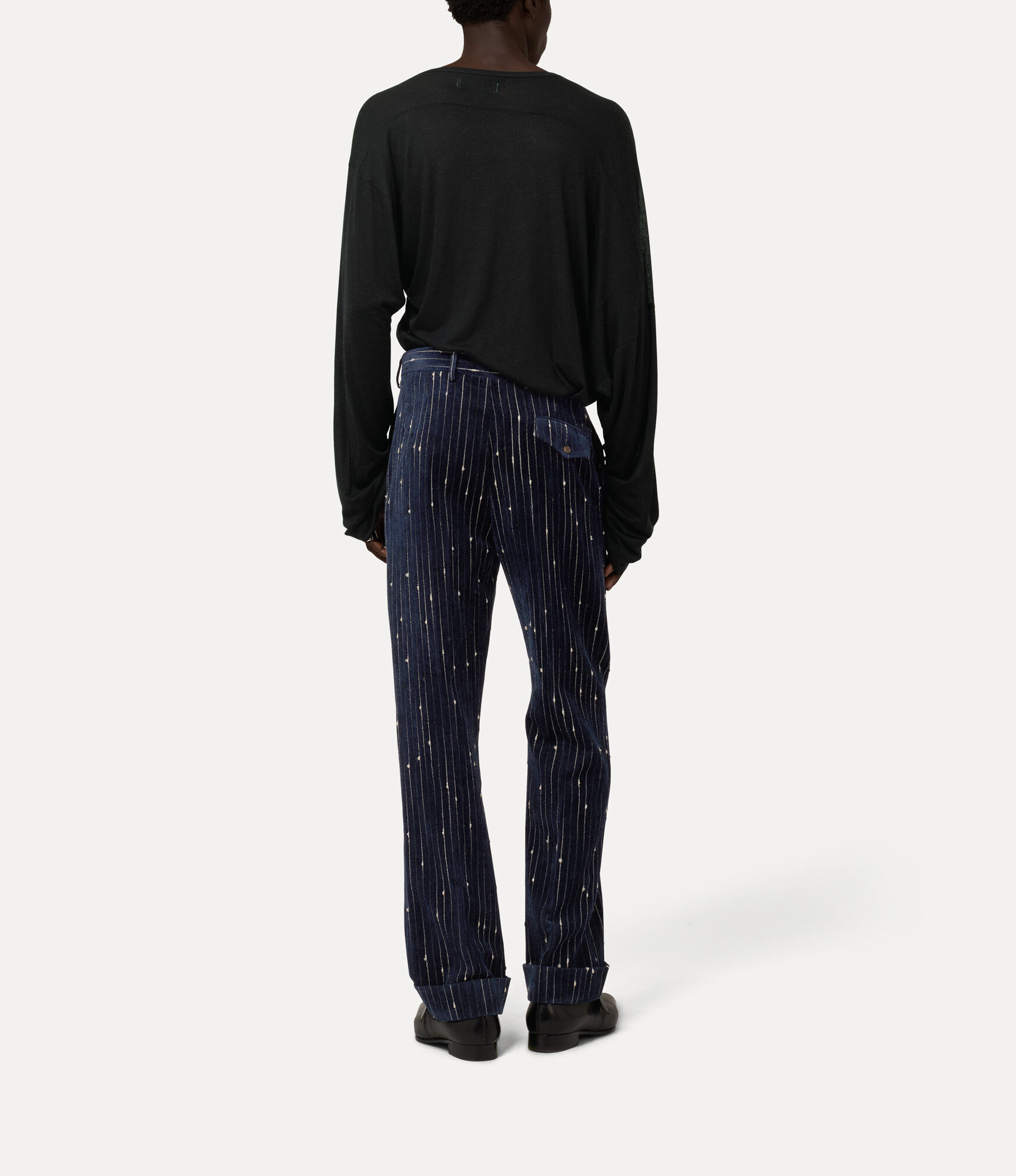 Long Sleeve Squiggle Henley  large image number 3