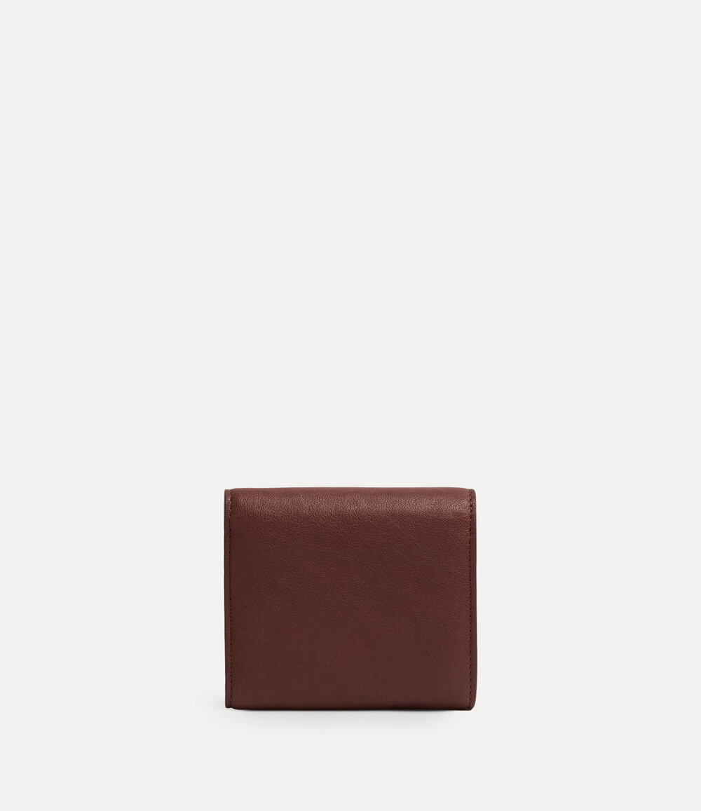 Vivienne Westwood Hunter Flap Wallet in Chestnut, view 2