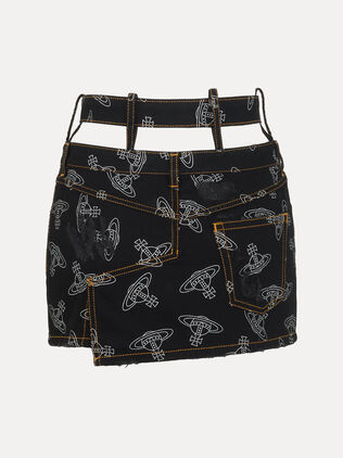 Double waistband foam skirt