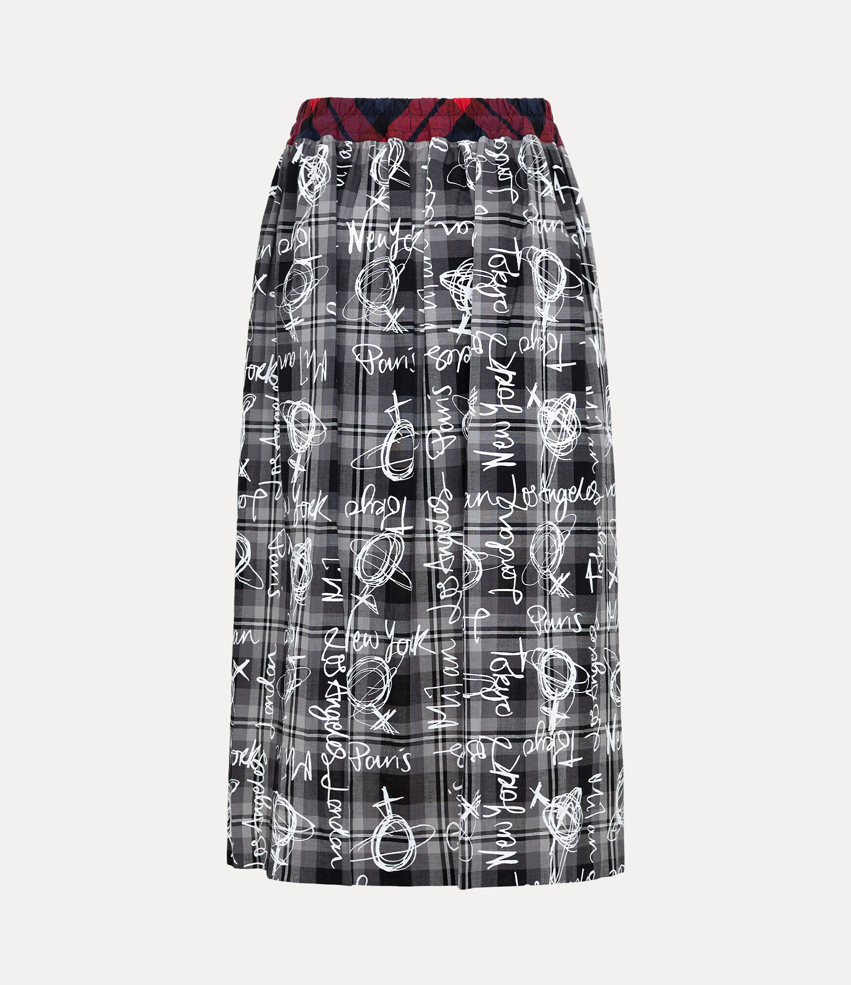 Little Cities Check Skirt  large image number 5