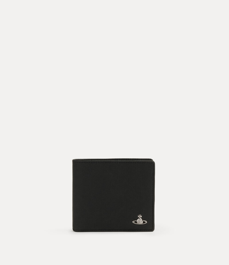 Vivienne Westwood Man. Billfold Wallet in Off Black