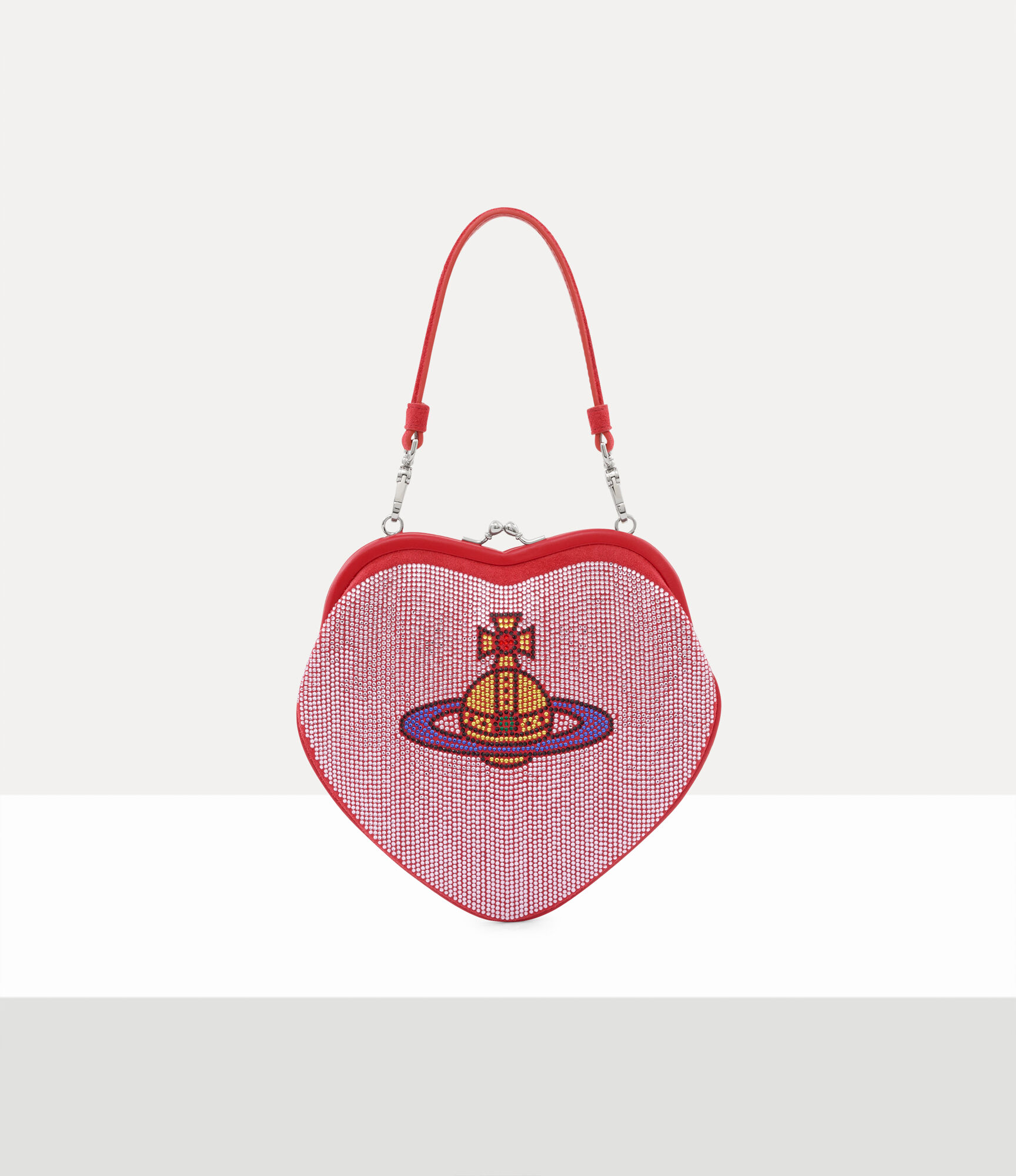 Belle Heart Frame Purse