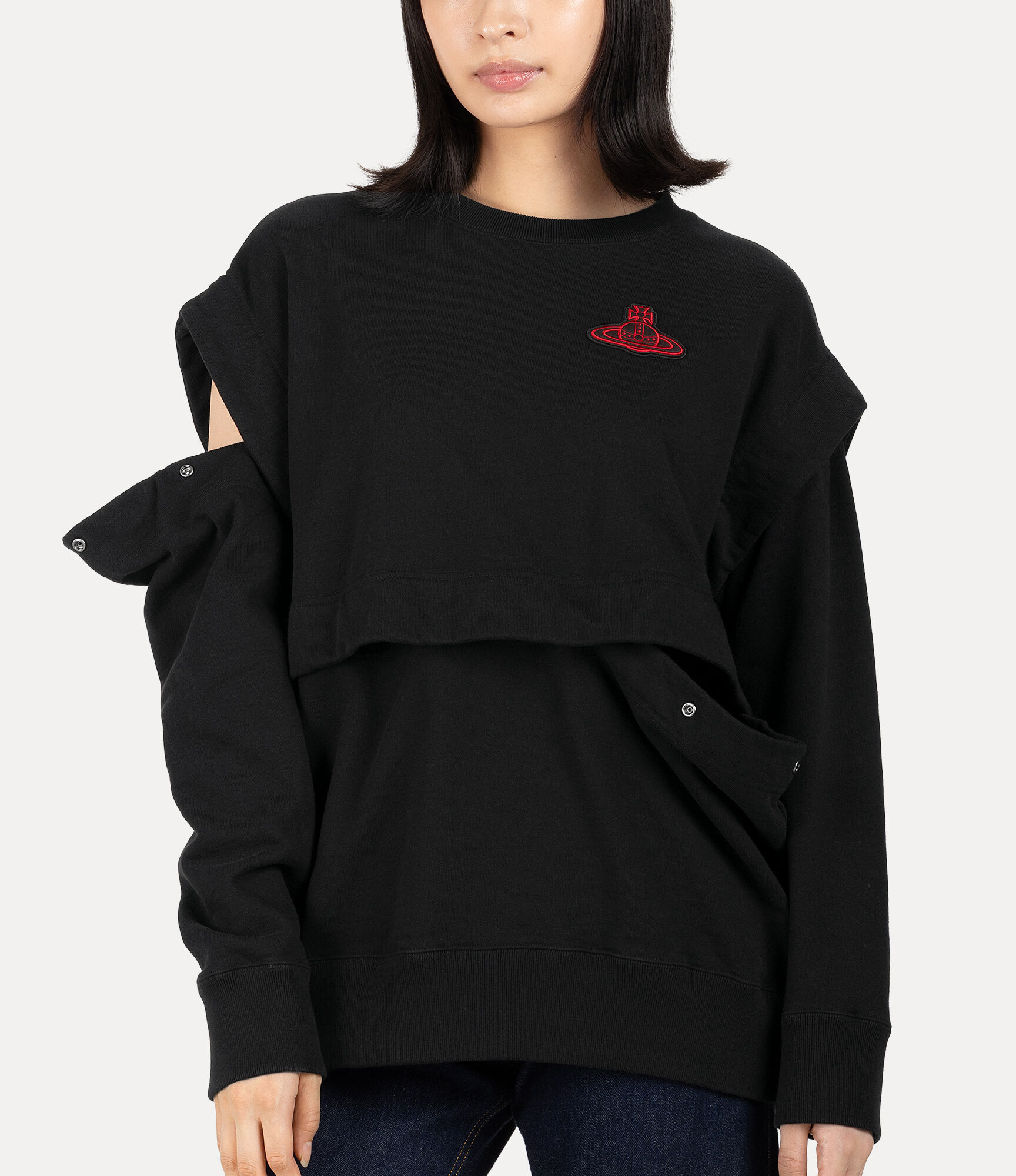 Detachable Felpa Pullover  large image number 4