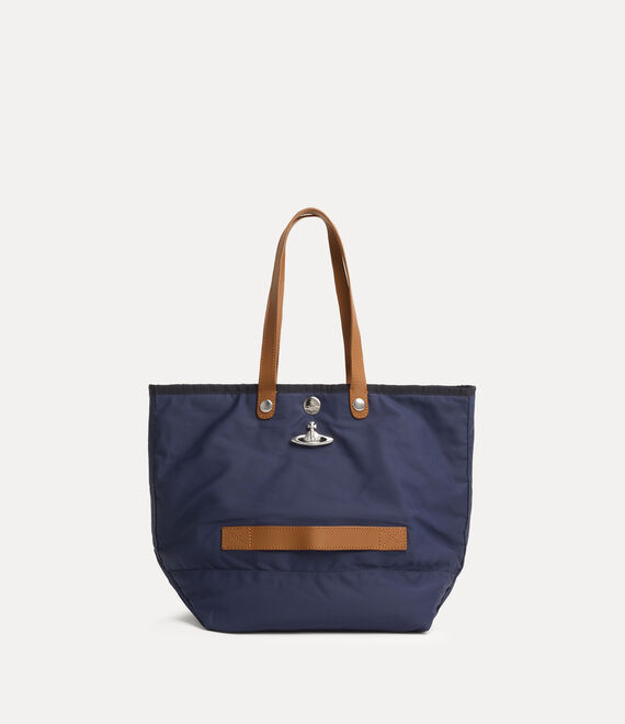 Vivienne Westwood Utility Small Shopper Utility Drill Dark-blue