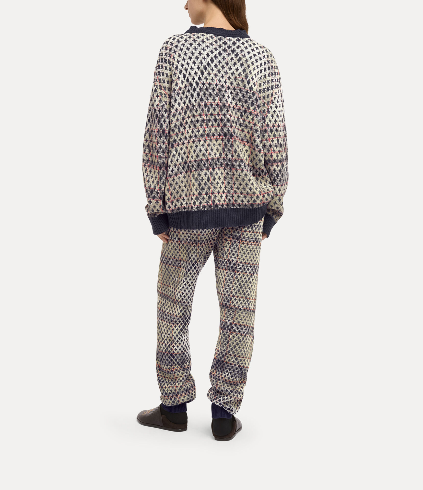 Distressed Tartan Jumper  large image number 3