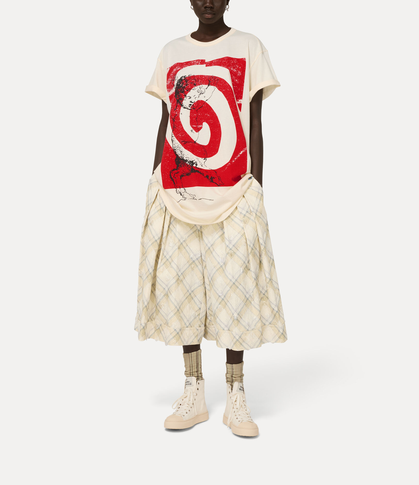 Swirl Longline t-shirt  large image number 2