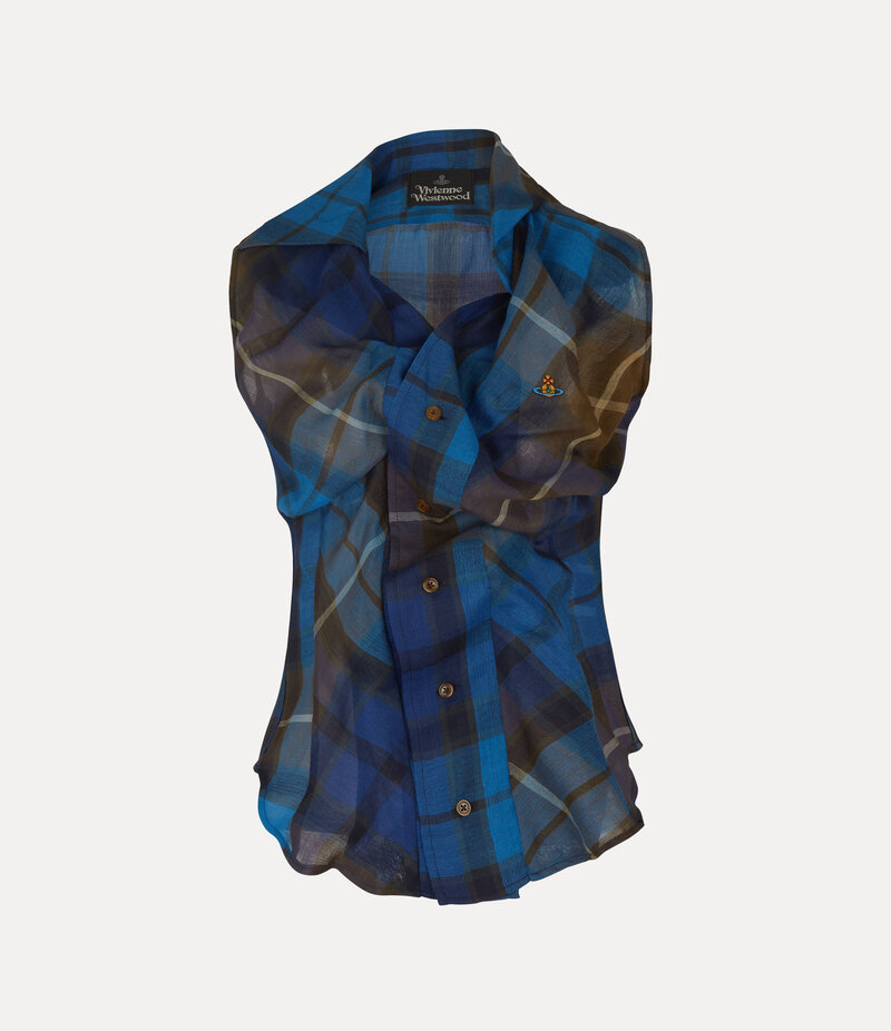 Vivienne Westwood Short Sleeve Drunken Shirt