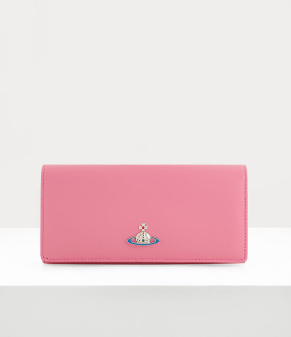 Shop Vivienne Westwood Nappa Classic Credit C Wal In Pink