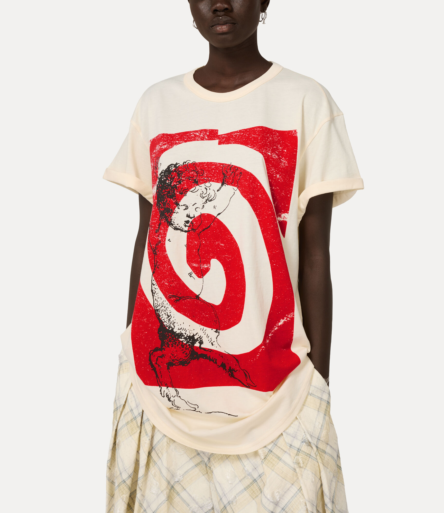 Swirl Longline t-shirt  large image number 4