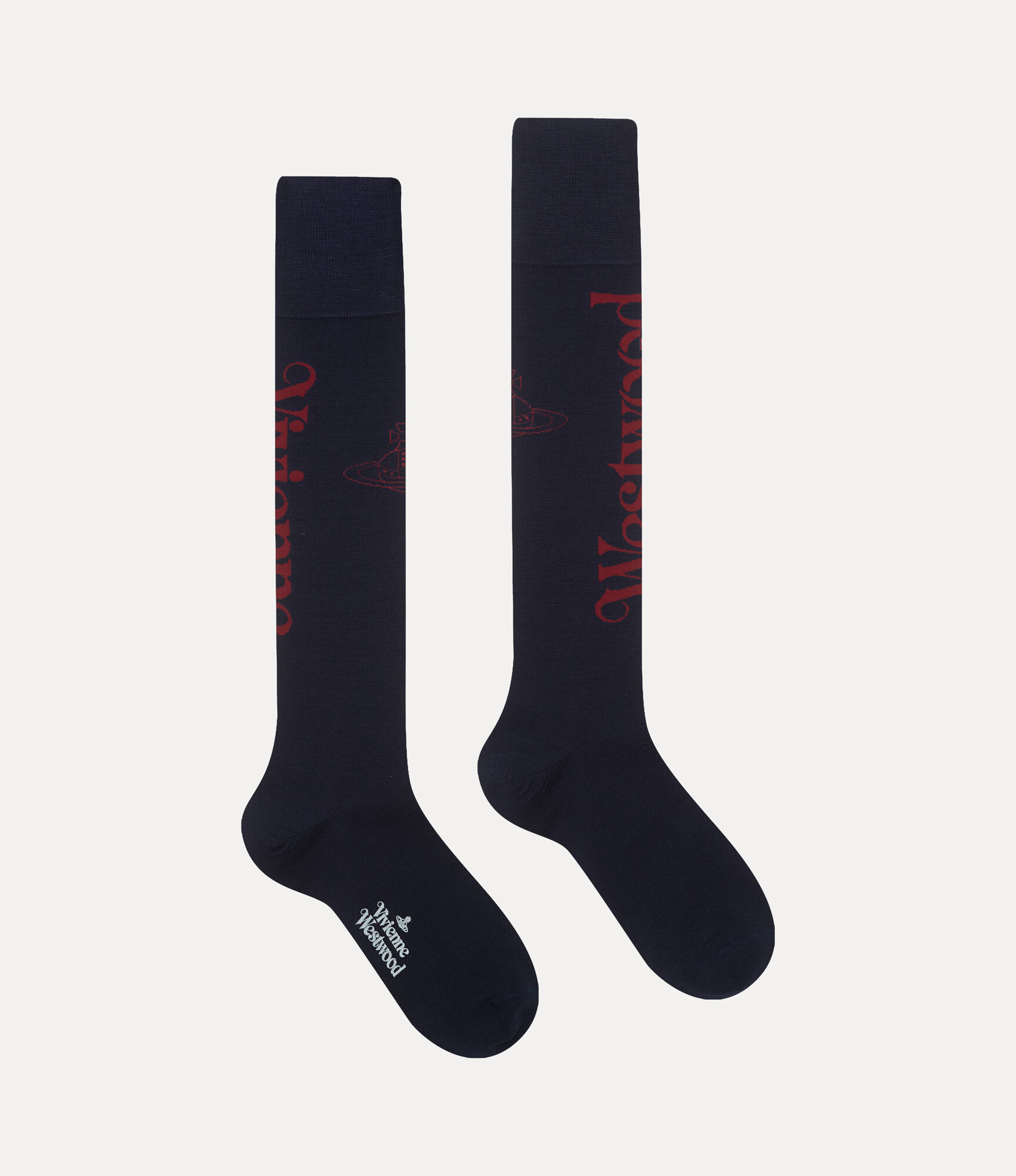 Half Logo High Sock  large image number 2