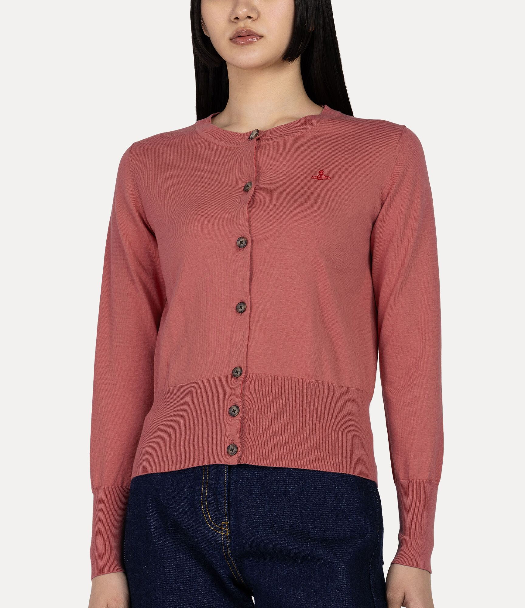 Crew Neck Cardigan  large image number 4