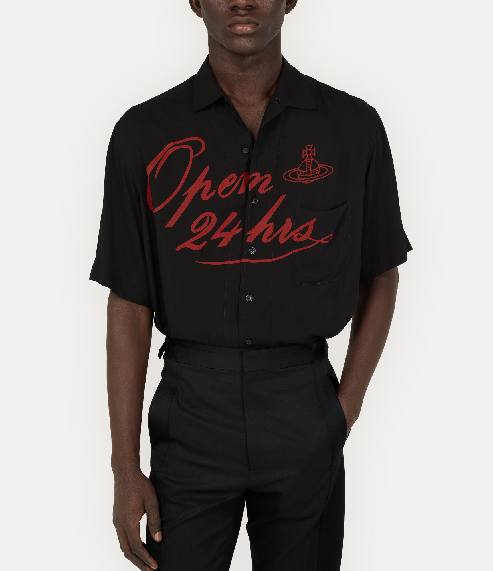 Open 24 Hours Bowling Shirt   large image number 4