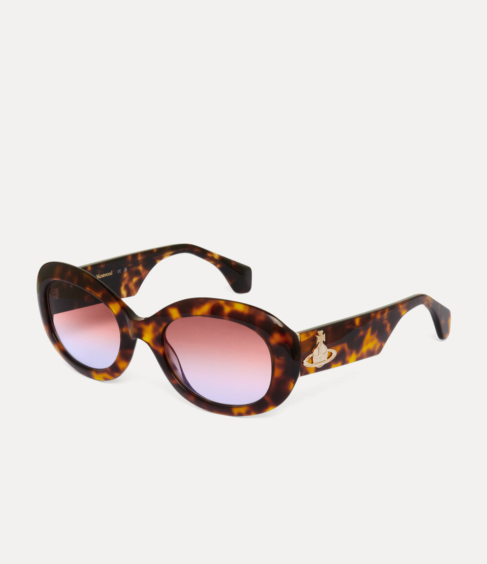 Vivienne Westwood Vivienne Sunglasses in Brown, view 4