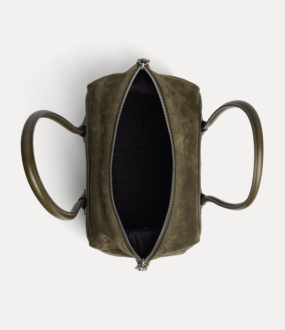 Vivienne Westwood Shirley Small Holdall in Khaki, view 5