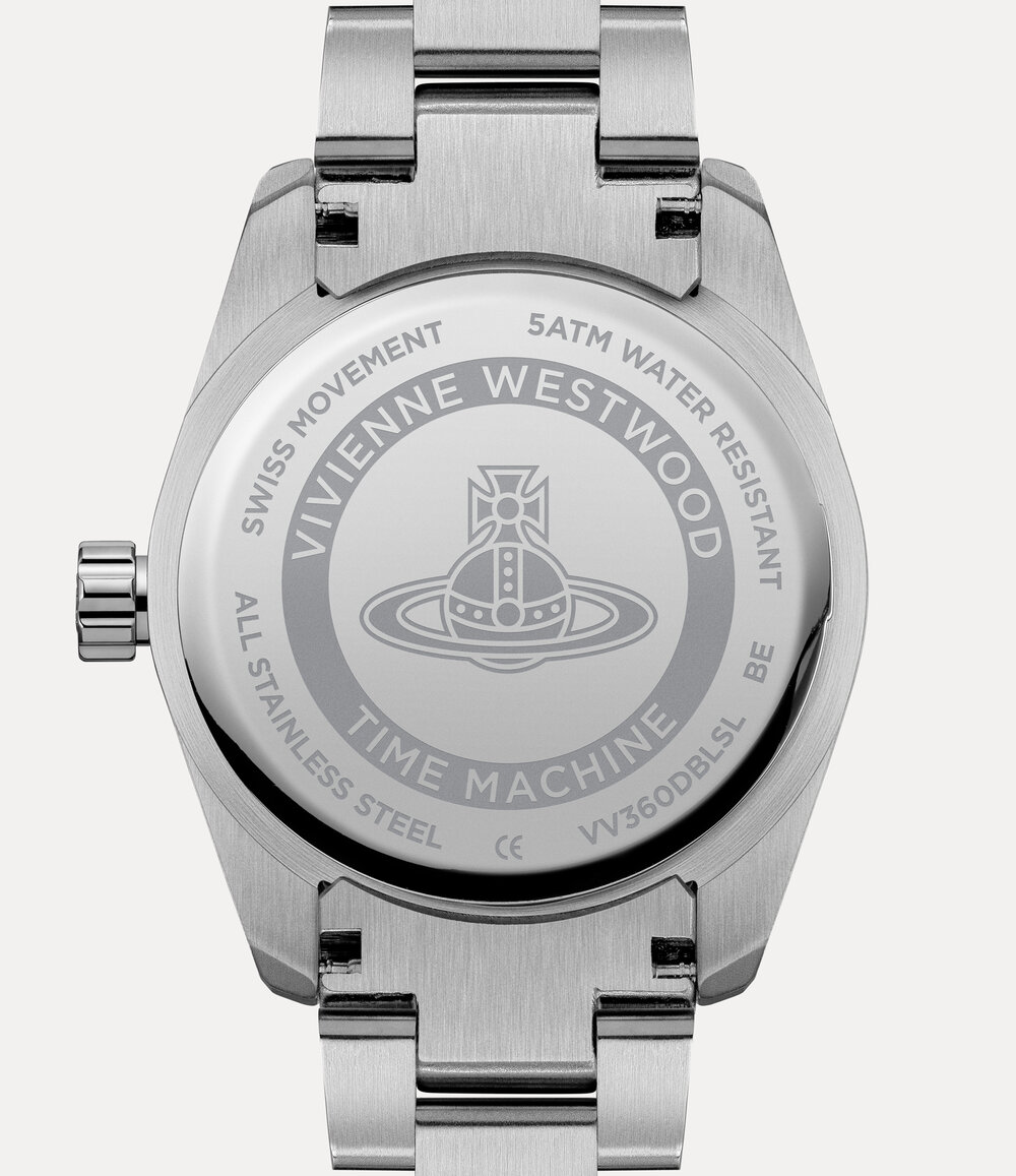 Vivienne Westwood 36 Fenchurch Watch in Blue / Silver, view 6