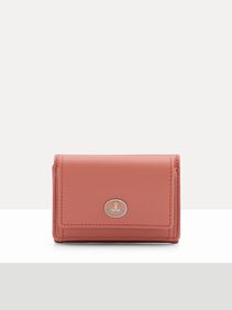 Vintage Orb Trifold Mini Wallet