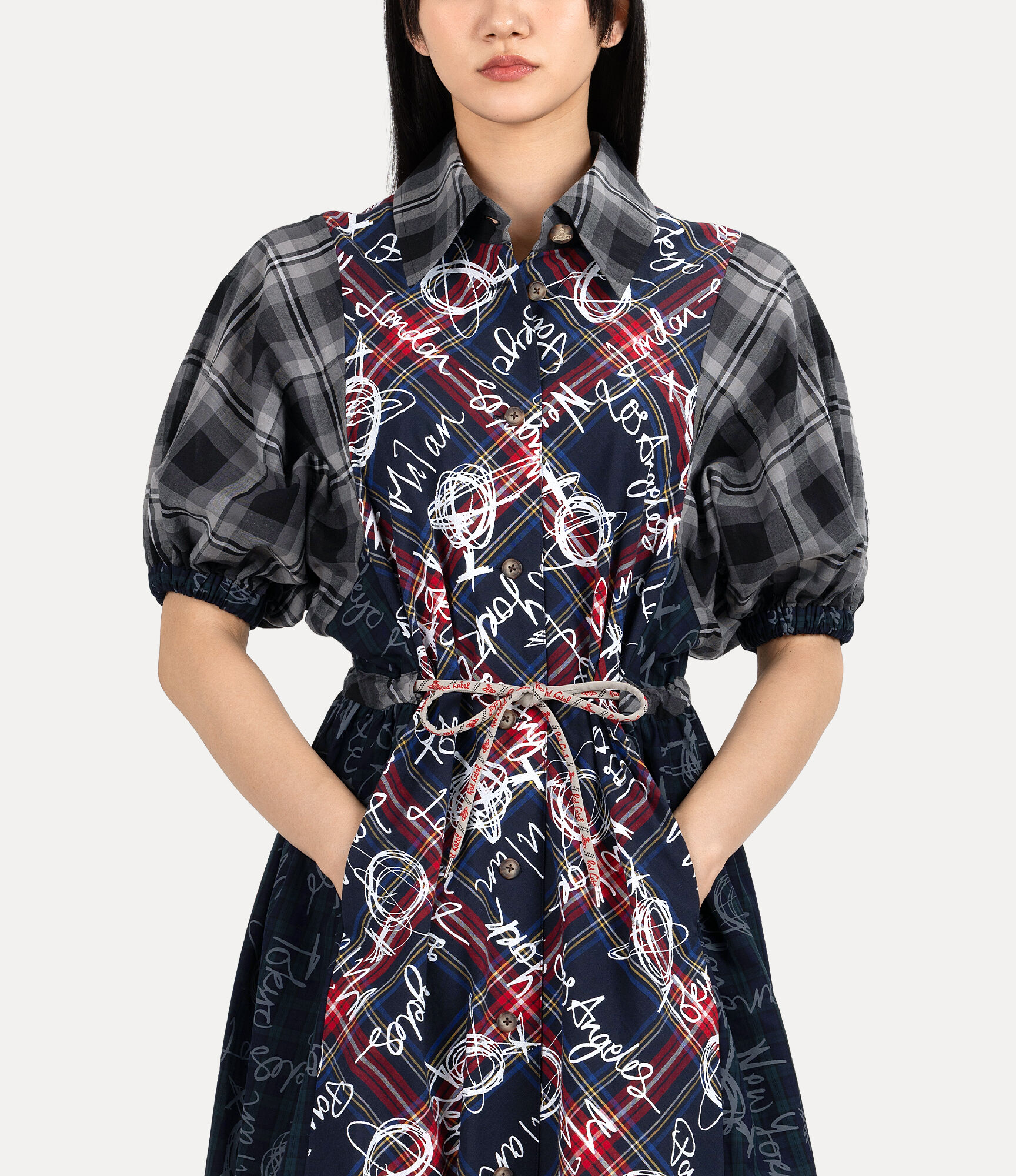 Little Cities Check Dress  large image number 4