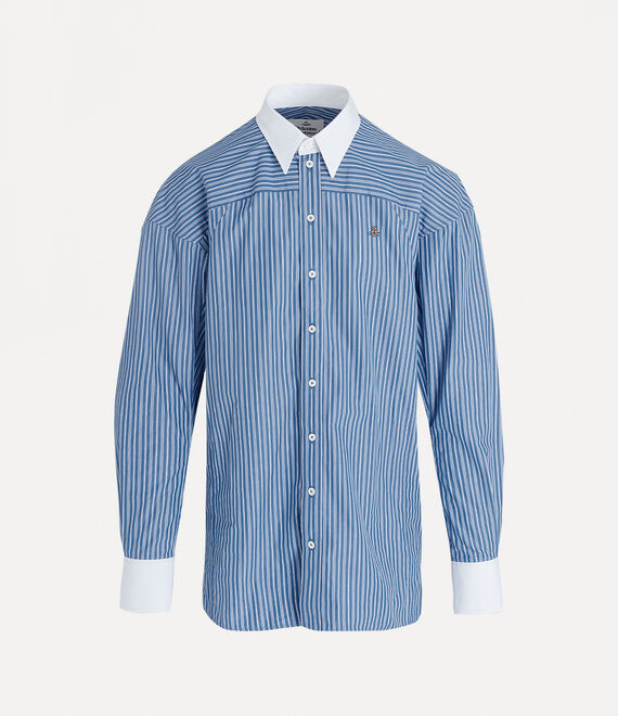 Vivienne Westwood Football Shirt In Thin-stripes