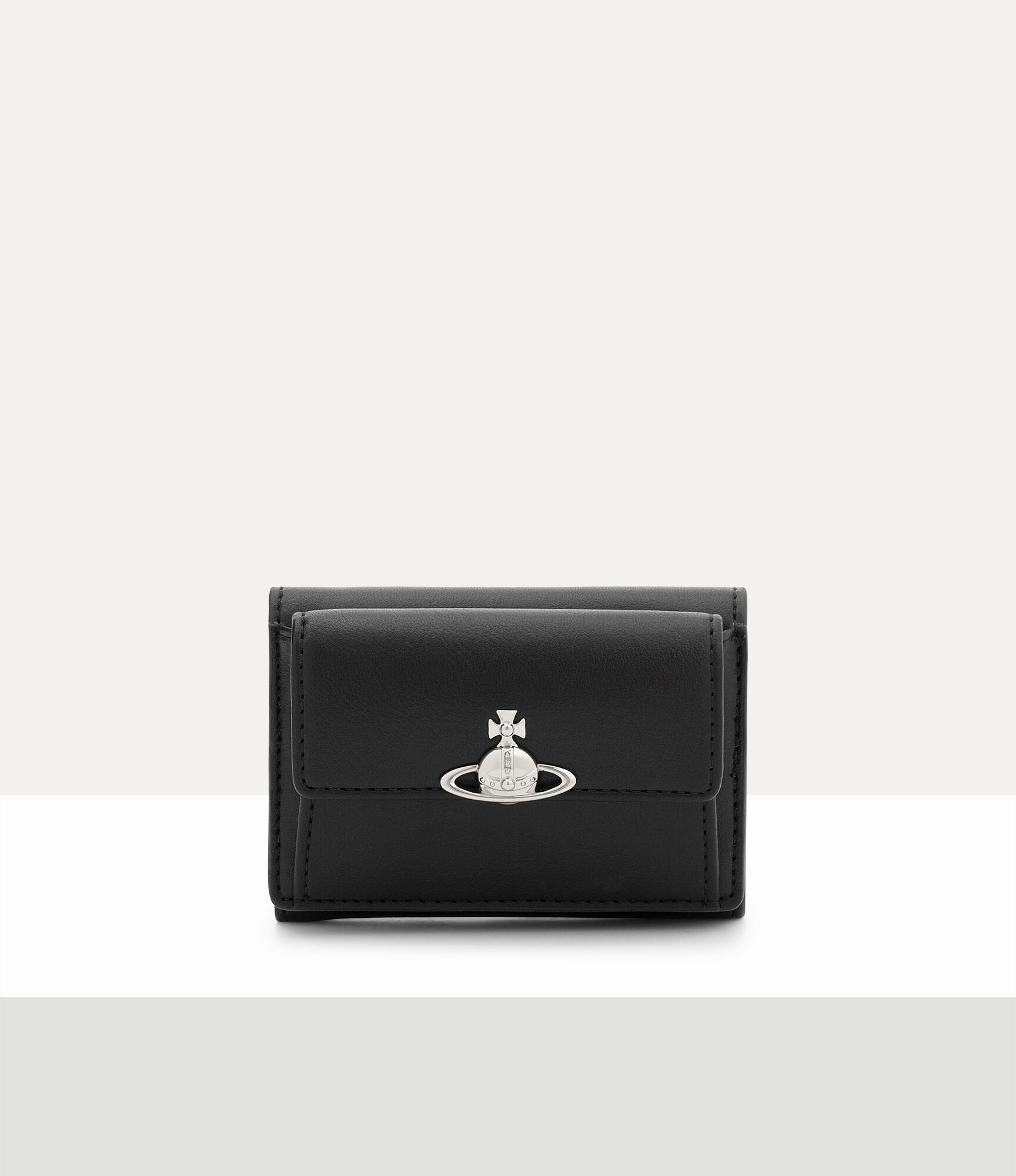 Flap スモールパース - ブラック | Vivienne Westwood®