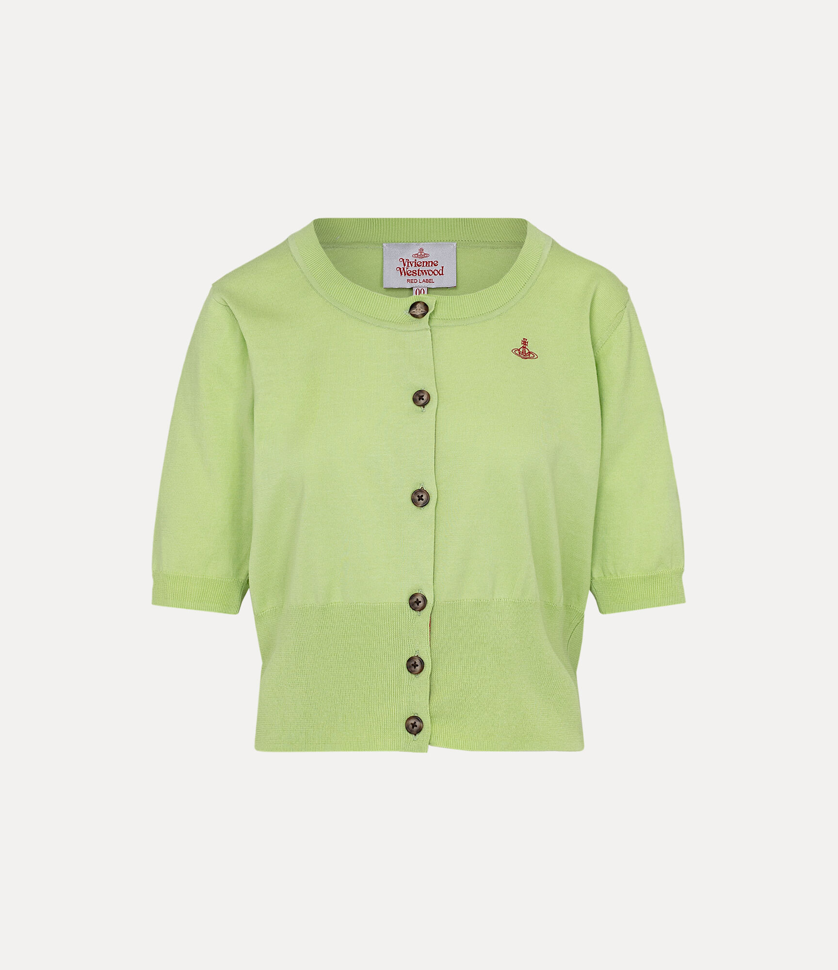 VivienneWestwood RED LABEL 半袖カーディガン グリーン ウィメンズ カーディガン | Vivienne Westwood®