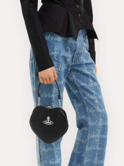 Belle Heart Frame Purse