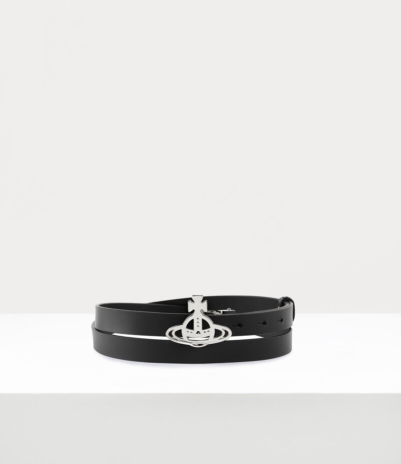 Vivienne Westwood Small Line Orb Buckle Belt