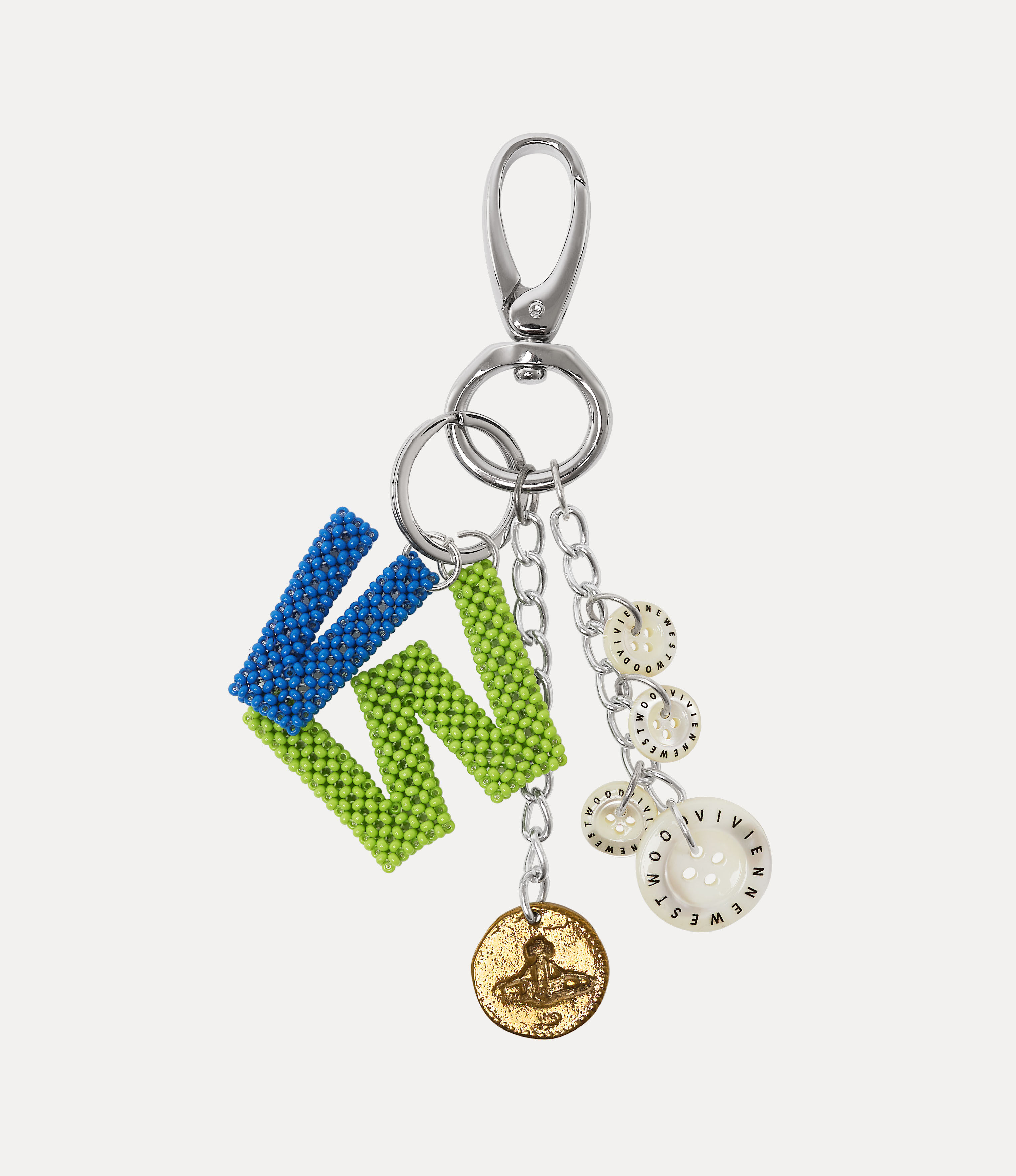 VW & Buttons Keyring